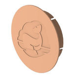 Whale Duct Fitting 65mm End Cap Fitting - DX6501B